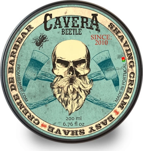 Cavera Beetle Shaving Cream 200ml