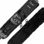 Darkness Ankle Restraints With Padlock Black