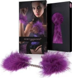 Secret Play Marabou Handcuffs Purple