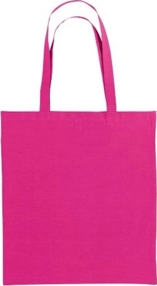 Ubag Cancun Τσάντα Αγοράς 42X38Cm 100% Βαμβάκι Με Μακριά Χερούλια Fuchsia