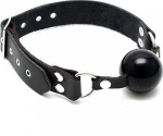 Rimba Gag With Silicone Ball Black