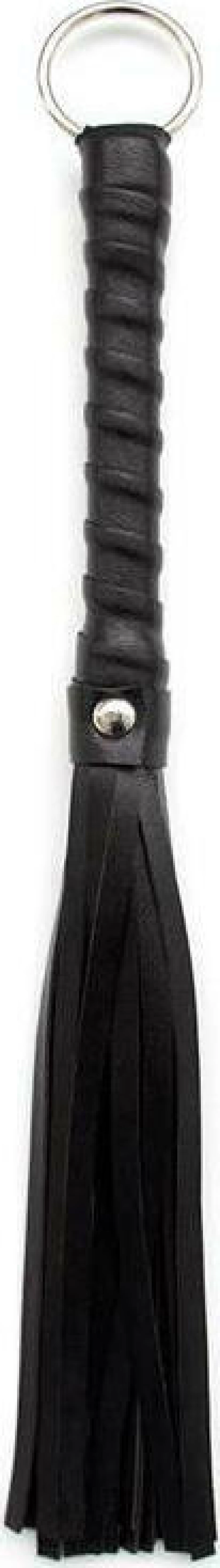 Fetish Addict Mini Flogger Black 28cm
