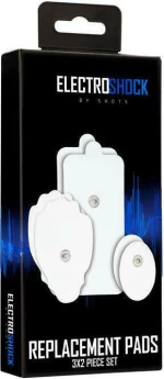 Rimba Electro Shock Replacement Pads White