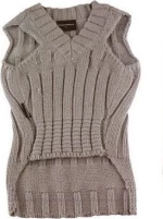 Doggy Dolly Sweater Grey Medium