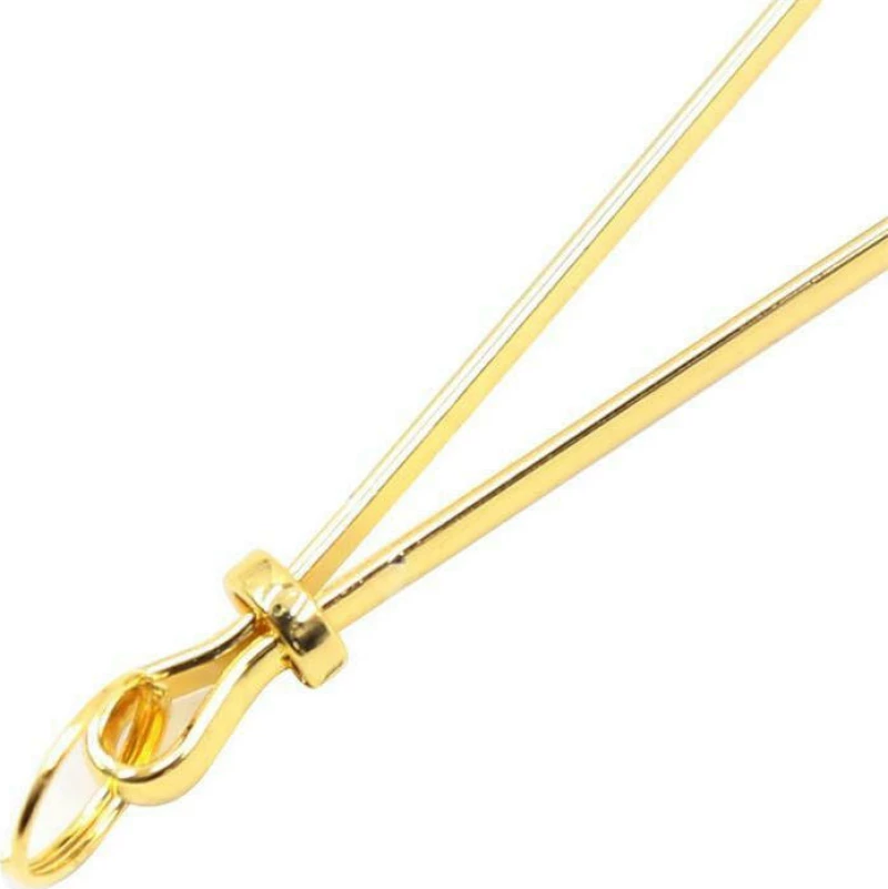 Fetish Addict Nipple Clamps Metal Black/Gold