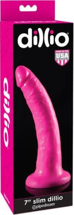 Pipedream Dillio Slim Dildo 18cm Pink