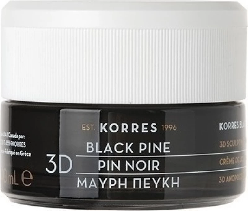 Korres Μαύρη Πέυκη 3D Κανονικές-Μικτές Επιδερμίδες 40ml