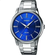 Casio Ρολόι MTP-1303D-2AVEF με Μεταλλικό Μπρασελέ σε Ασημί χρώμα