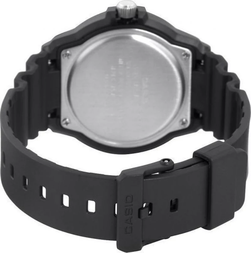 Casio Collection Mrw-200H-1Bveg Black Rubber Strap