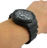 Casio Collection Mrw-200H-1Bveg Black Rubber Strap