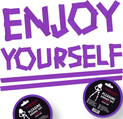 DARKNESS STICKY TAPE PURPLE 15M