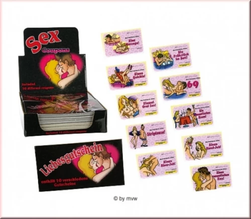 Σέξυ δώρο Love Coupons