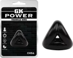 Chisa Novelties Triangle Ring Black