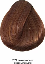 Bioshev Professional Hair Color Cream 7.77 Ξανθό Σοκολατί