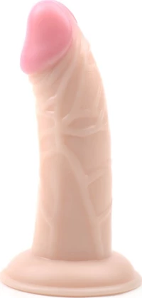 5.9 Inches Flesh Color Realistic Dildo with Sucker