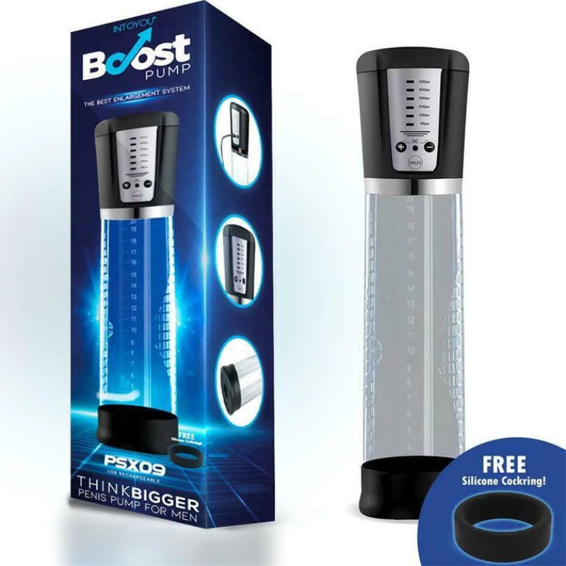 BOOST PUMPS AUTOMATIC PENIS PUMP WITH DISPLAY PSX09 USB