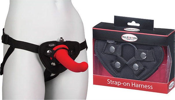Strap-on Harness. Ζώνη ομοιωμάτων unisex.