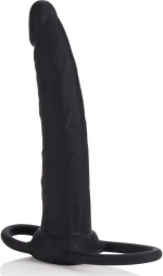 Calexotics Silicone Double Rider 14cm Black