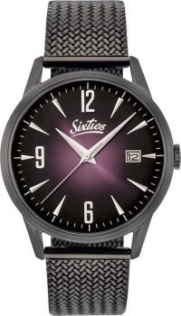 Sixties GUME-06 Black Stainless Steel Bracelet