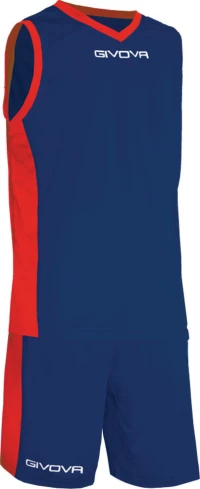 Givova Kit Power Blue/Red
