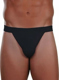 Σλιπ Tanga, micromodal, Χρώμα Μαύρο