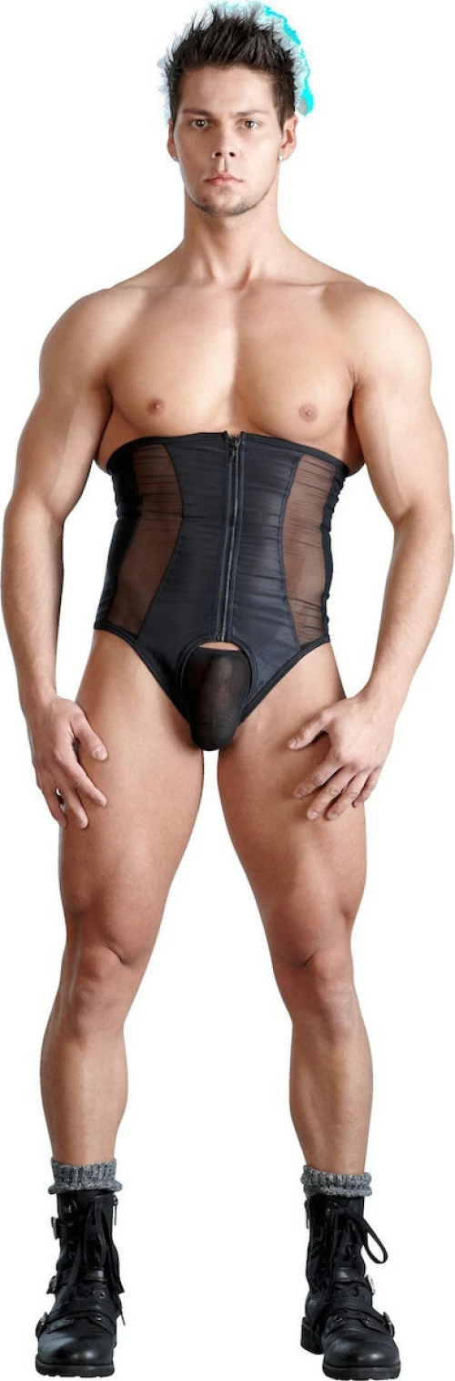 Svenjoyment Underwear Men's Waist Cincher Black