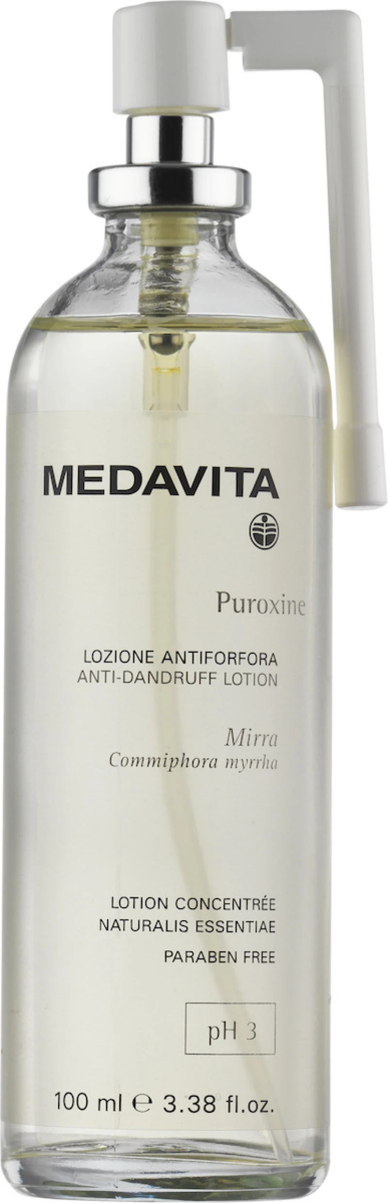 Medavita Puroxine Anti-Dandruff Lotion pH 3 100ml