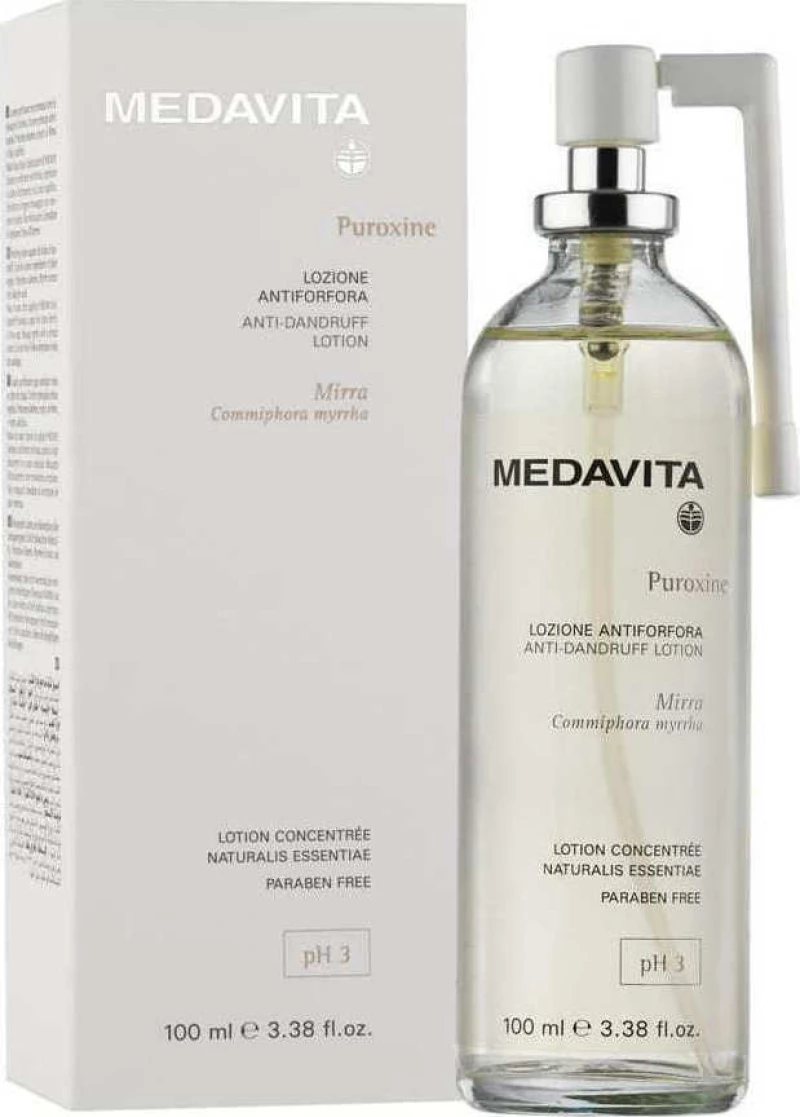 Medavita Puroxine Anti-Dandruff Lotion pH 3 100ml
