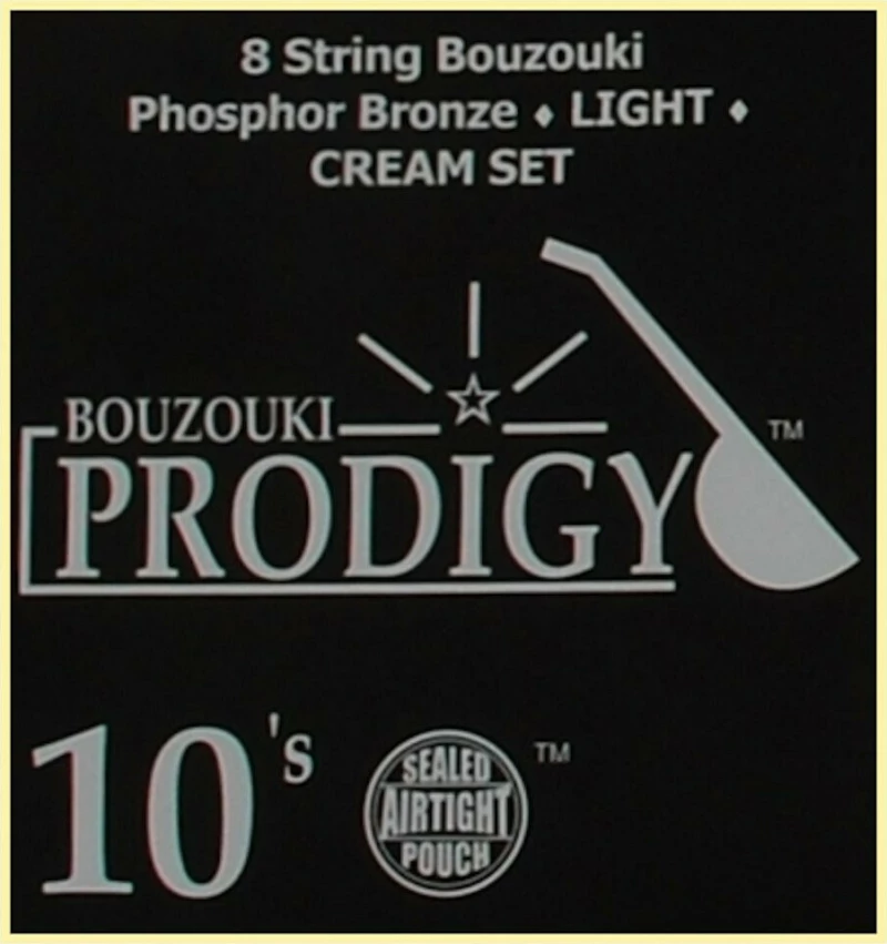 PRODIGY Cream 10s Xορδές 4χορδου Μπουζουκιού
