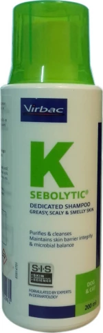 SEBOLYTIC-K SHAMPOO (DOGS&CATS) 200ML