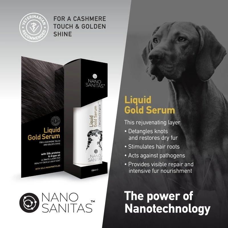 Nano Sanitas Liquid Gold Serum 150ml
