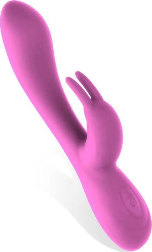Mauve Unibody Liquefied Silicone Vibe USB Pink
