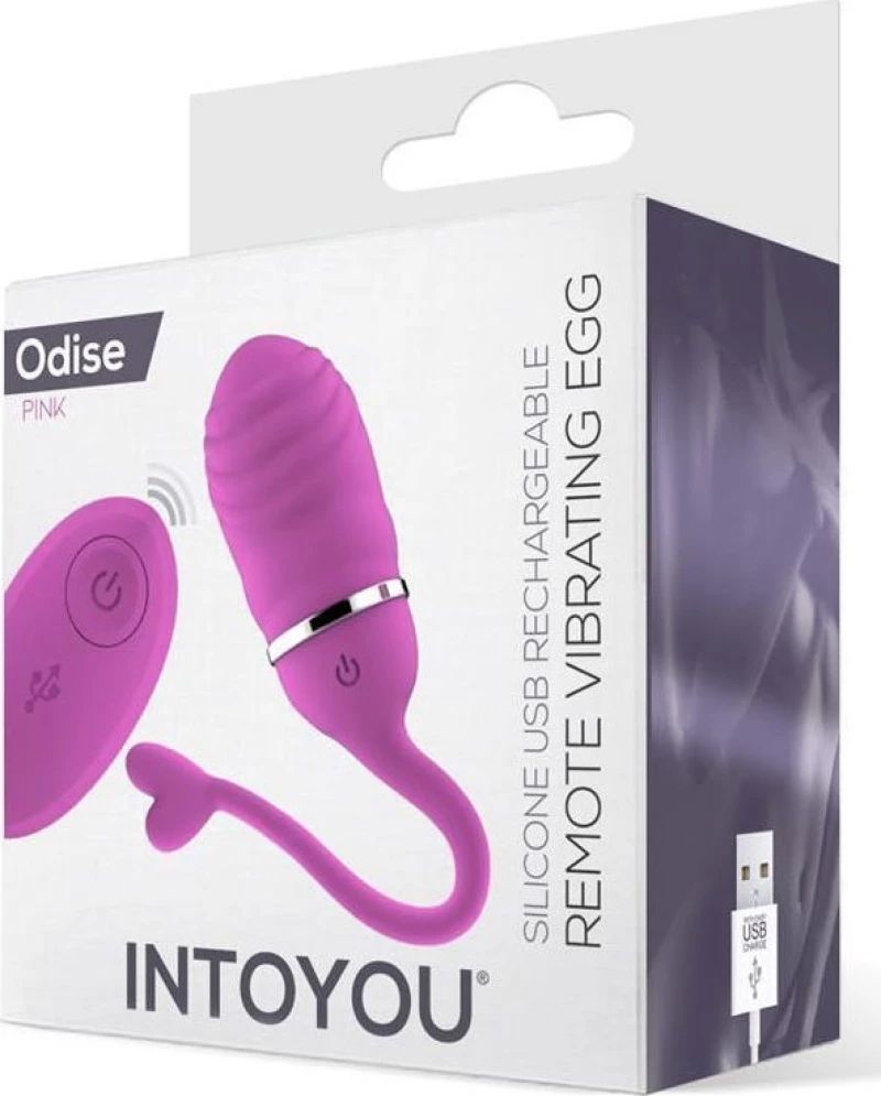 Intoyou Odise Remote Vibrating Egg Pink