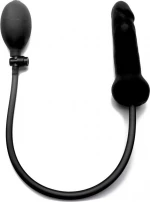 Shots Ouch! Inflatable Silicone Dong Black