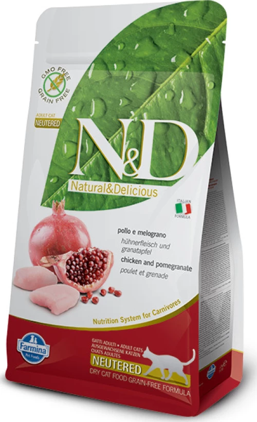 N&D Chicken & Pomegranate Neutered 1,5kg