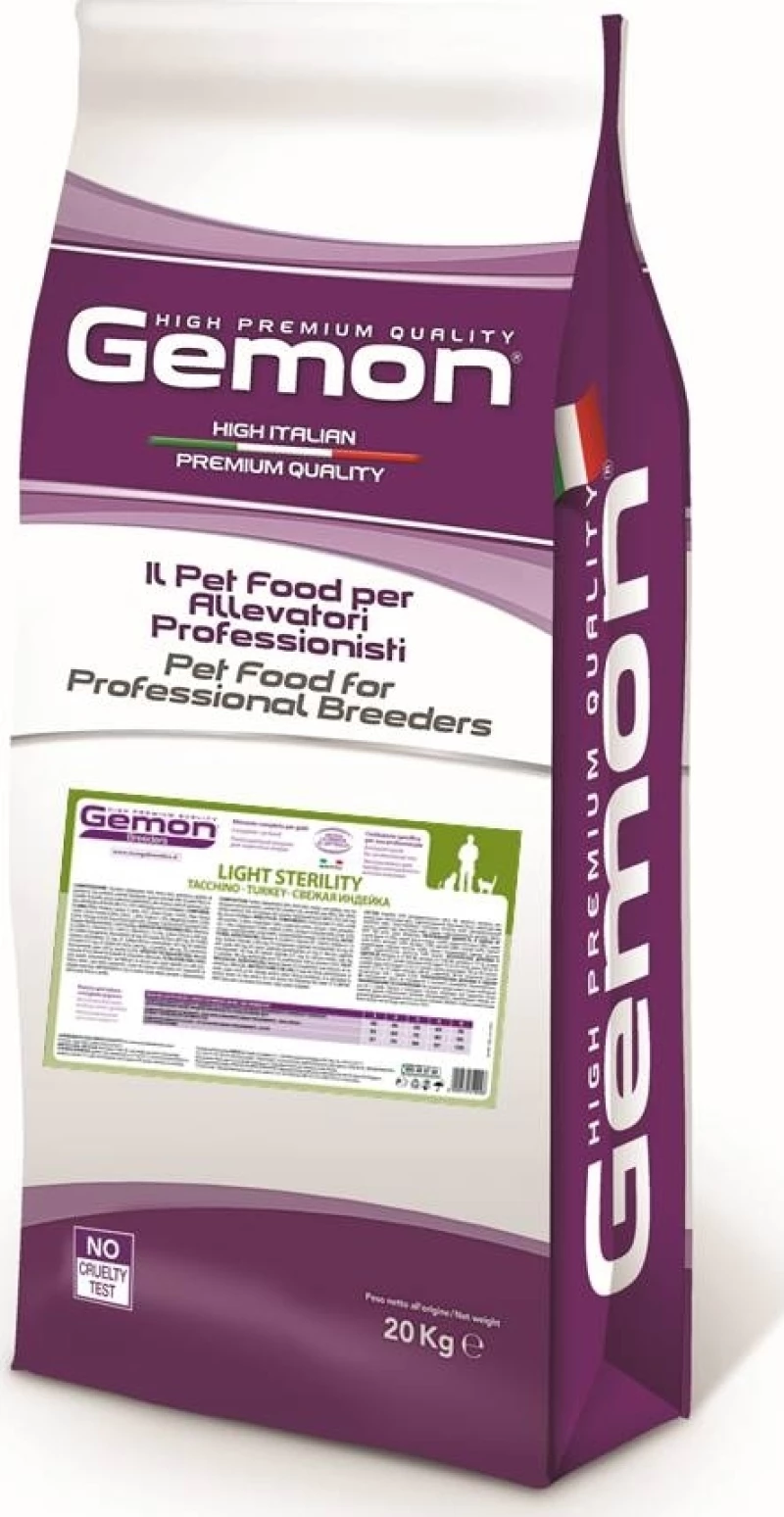 Monge Gemon Sterilized Turkey 20kg