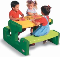Little Tikes Large Picnic Table - Evergreen