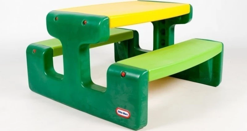 Little Tikes Large Picnic Table - Evergreen