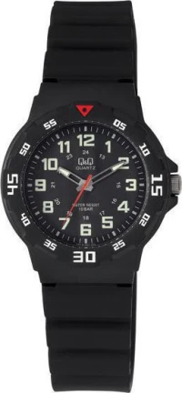 Q&Q Vr19J001Y Black Rubber Strap