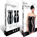 Demoniq Astrid Provocative Black Mini Dress