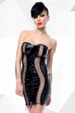 Demoniq Astrid Provocative Black Mini Dress