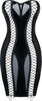 Demoniq Astrid Provocative Black Mini Dress