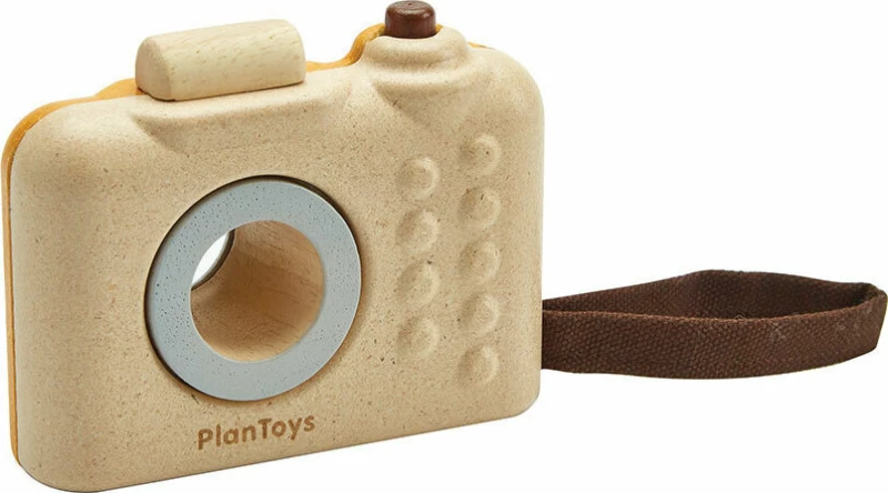 Plan Toys Φωτογραφική Μηχανή Πορτοκαλί