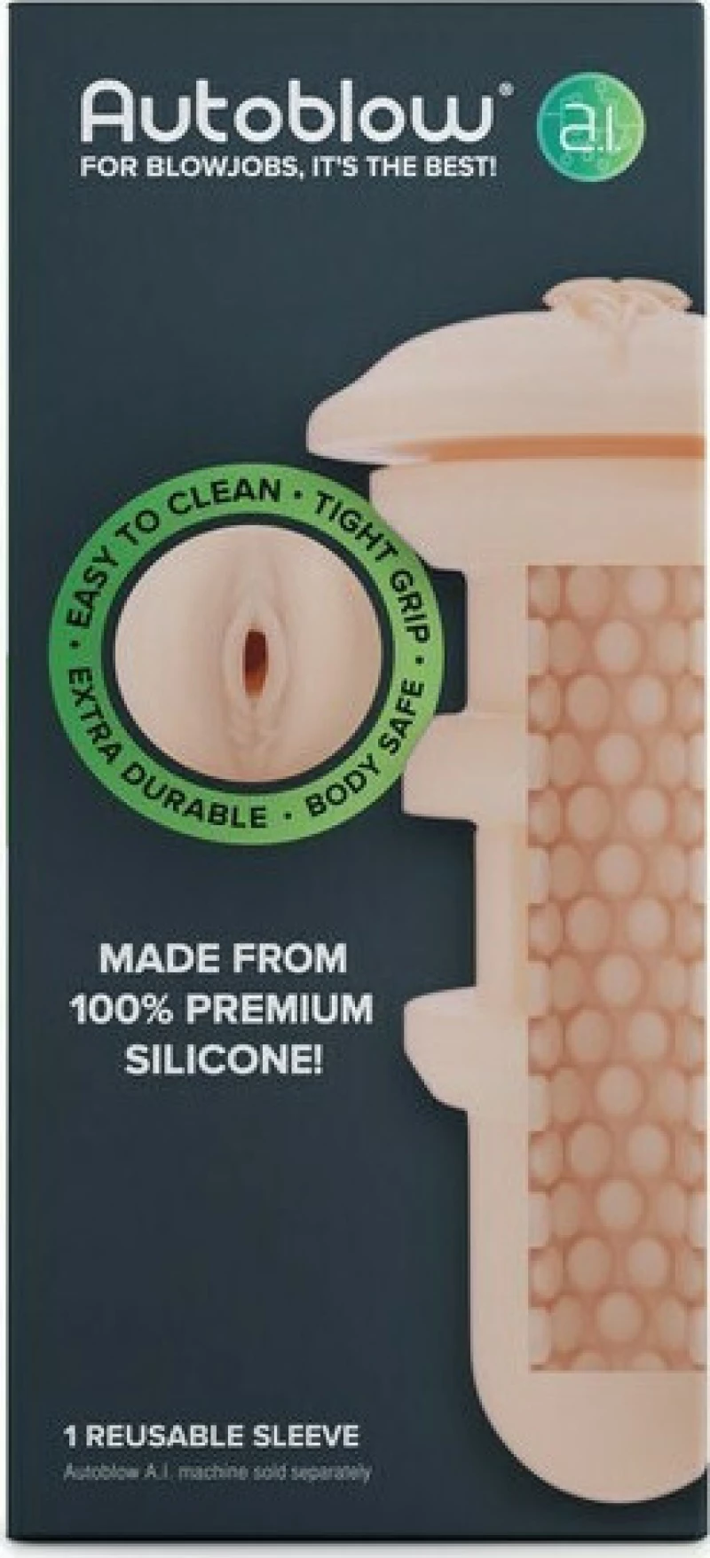 Autoblow A.I. Vagina Masturbator White