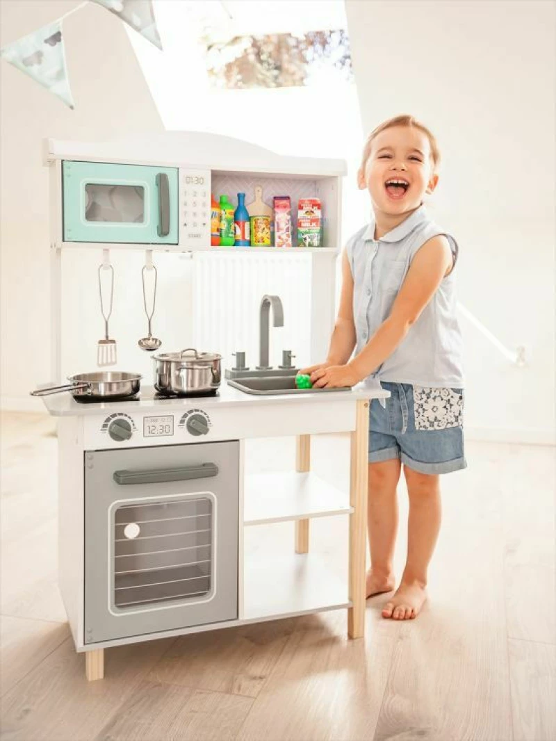 Ecotoys Ξύλινη Παιδική Κουζίνα