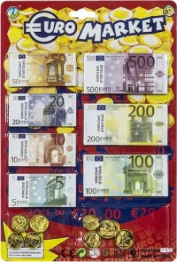 Νομισματα Ευρο Καρτελα 21X31Cm