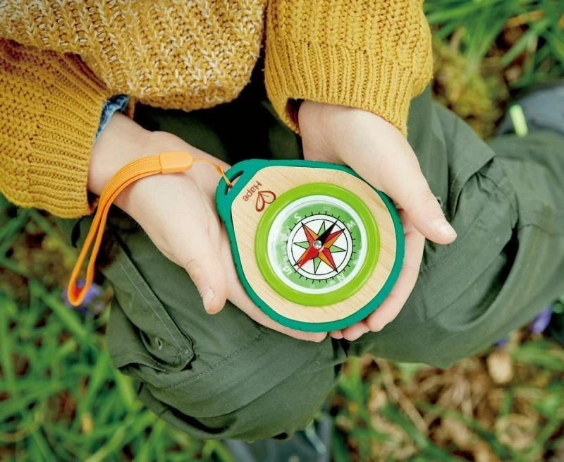 Hape Ξύλινο Σετ Πυξίδα - Compass Set (E5575)