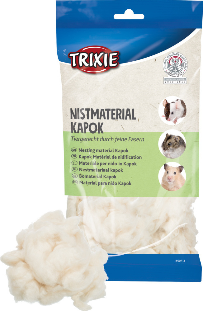 Υλικό για Δημιουργία Φωλιάς Καπόκ Trixie, 40gr Κρέμ