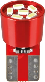 Lampa Led series T10 W2,1x9,5d 36lm Red 24-30V 2τμχ