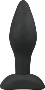 Easytoys Small Silicone Buttplug Black